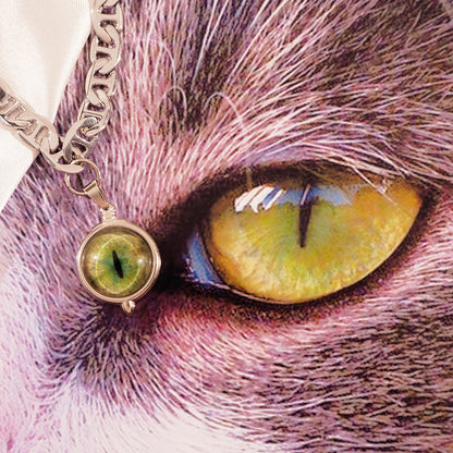 Custom Pet Eye Necklace