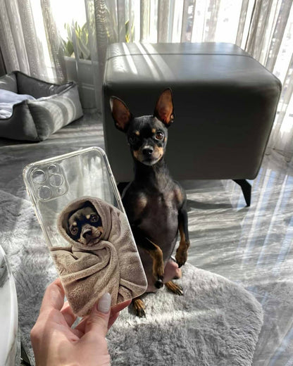 Custom Transparent Pet Phone Case